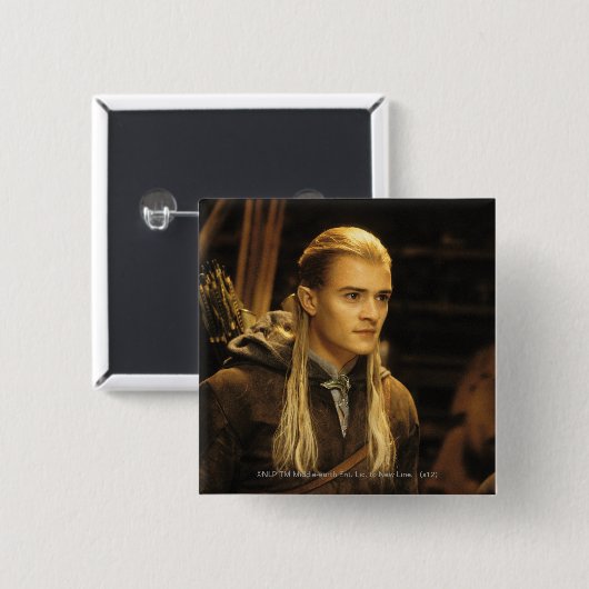 LEGOLAS GREENLEAF™ Candid Button (Vorne & Hinten)