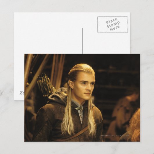 LEGOLAS GREENLEAF™ Candid Postkarte (Vorne/Hinten)