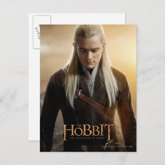 LEGOLAS GREENLEAF™ Character Poster 2 Postkarte (Vorne/Hinten)