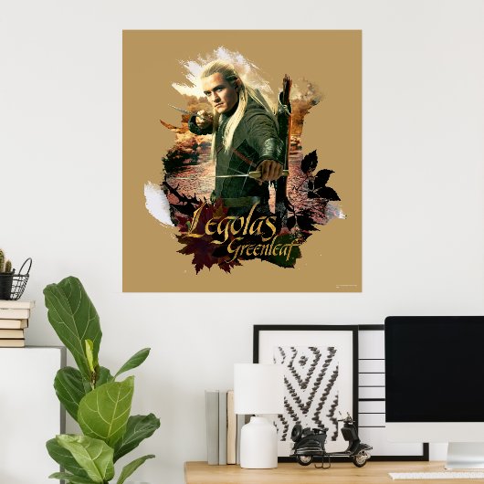 LEGOLAS GREENLEAF™ Graphic 2 Poster (Heimbüro)