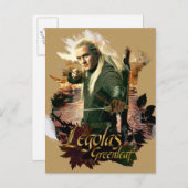 LEGOLAS GREENLEAF™ Graphic 2 Postkarte (Vorne/Hinten)