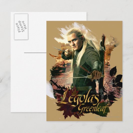 LEGOLAS GREENLEAF™ Graphic 2 Postkarte (Vorne/Hinten)