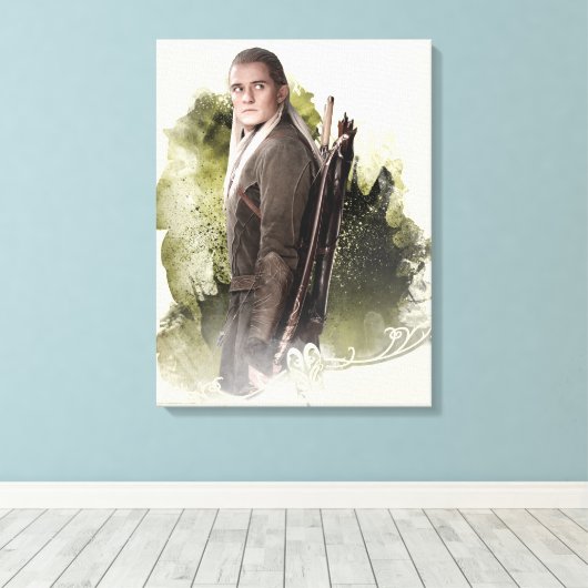 LEGOLAS GREENLEAF™ Graphic Leinwanddruck (Insitu (Holzboden))
