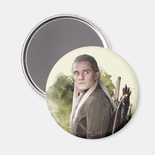 LEGOLAS GREENLEAF™ Graphic Magnet (Vorderseite/Rückseite)