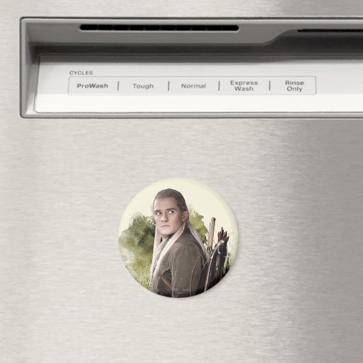 LEGOLAS GREENLEAF™ Graphic Magnet (In Situ (Geschirrspüler))