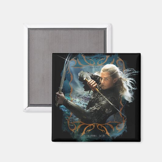 LEGOLAS GREENLEAF™ Graphic Magnet (Vorderseite/Rückseite)
