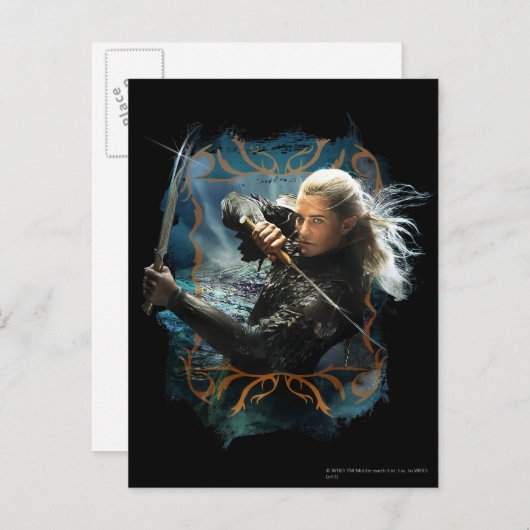 LEGOLAS GREENLEAF™ Graphic Postkarte (Vorne/Hinten)
