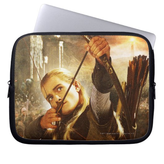 LEGOLAS GREENLEAF™ in Action Laptopschutzhülle (Vorderseite)