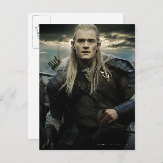 LEGOLAS GREENLEAF™ In Battle Postkarte (Vorne/Hinten)
