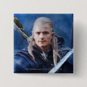 LEGOLAS GREENLEAF™ in Blau Button (Vorderseite)