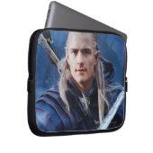 LEGOLAS GREENLEAF™ in Blau Laptopschutzhülle (Vorne Rechts)