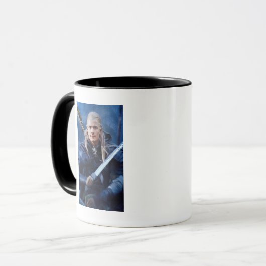 LEGOLAS GREENLEAF™ in Blau Tasse (Vorderseite Links)