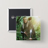 LEGOLAS GREENLEAF™ mit Bogen Button (Vorne & Hinten)