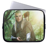 LEGOLAS GREENLEAF™ mit Bogen Laptopschutzhülle (Vorderseite)