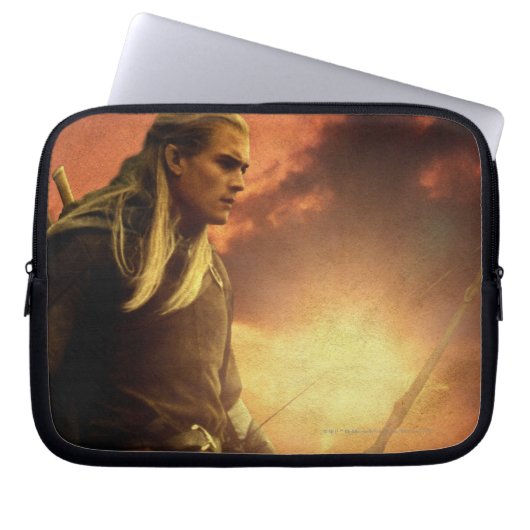 LEGOLAS GREENLEAF™ mit Bow Laptopschutzhülle (Vorderseite)