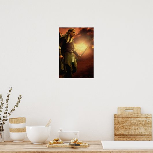 LEGOLAS GREENLEAF™ mit Bow Poster (Küche)