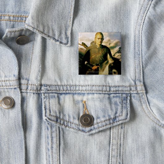 LEGOLAS GREENLEAF™ Nah auf Pferd Button (Beispiel)