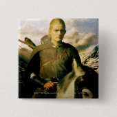 LEGOLAS GREENLEAF™ Nah auf Pferd Button (Vorderseite)