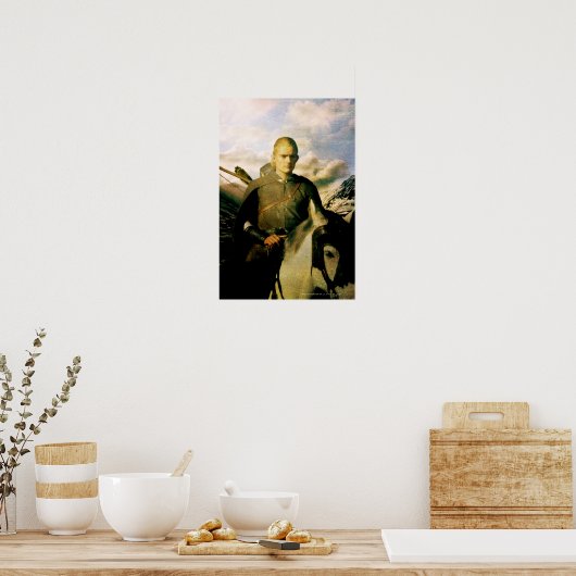 LEGOLAS GREENLEAF™ Nah auf Pferd Poster (Küche)