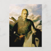 LEGOLAS GREENLEAF™ Nah auf Pferd Postkarte (Vorderseite)