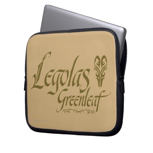 LEGOLAS GREENLEAF™ Name Laptopschutzhülle (Vorderseite Links)