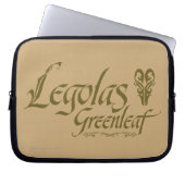 LEGOLAS GREENLEAF™ Name Laptopschutzhülle (Vorderseite)
