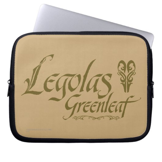LEGOLAS GREENLEAF™ Name Laptopschutzhülle (Vorderseite)