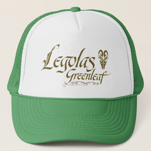 LEGOLAS GREENLEAF™ Name Truckerkappe (Vorderseite)