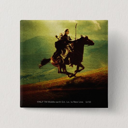 LEGOLAS GREENLEAF™ on Horse Button (Vorderseite)