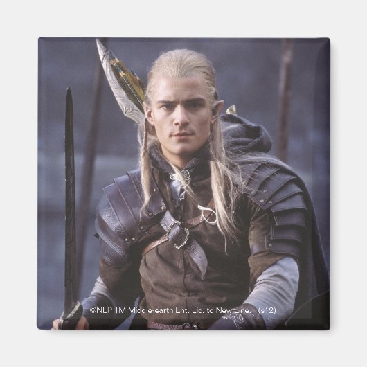 LEGOLAS GREENLEAF™ on Horse Magnet (Vorne)