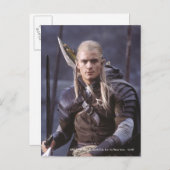 LEGOLAS GREENLEAF™ on Horse Postkarte (Vorne/Hinten)