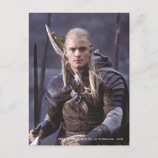 LEGOLAS GREENLEAF™ on Horse Postkarte (Vorderseite)