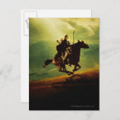 LEGOLAS GREENLEAF™ on Horse Postkarte (Vorne/Hinten)