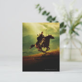 LEGOLAS GREENLEAF™ on Horse Postkarte (Stehend Vorderseite)