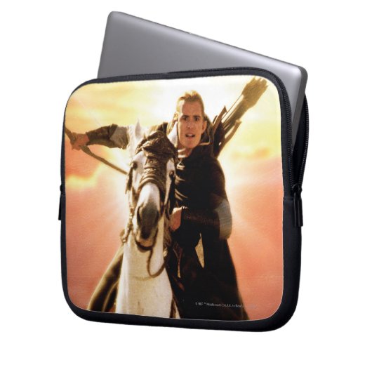 LEGOLAS GREENLEAF™ on Horseback Laptopschutzhülle (Vorderseite Links)