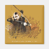 LEGOLAS GREENLEAF™ Shooting Arrow Magnet (Vorne)