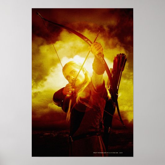 LEGOLAS GREENLEAF™ Shooting Arrow Poster (Vorne)