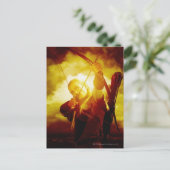 LEGOLAS GREENLEAF™ Shooting Arrow Postkarte (Stehend Vorderseite)