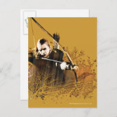 LEGOLAS GREENLEAF™ Shooting Arrow Postkarte (Vorne/Hinten)
