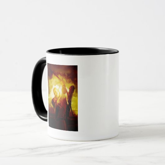 LEGOLAS GREENLEAF™ Shooting Arrow Tasse (Vorderseite Links)