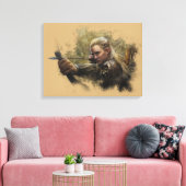 LEGOLAS GREENLEAF™ Sketch Leinwanddruck (Insitu (Wohnzimmer))
