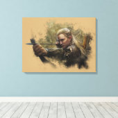 LEGOLAS GREENLEAF™ Sketch Leinwanddruck (Insitu (Holzboden))
