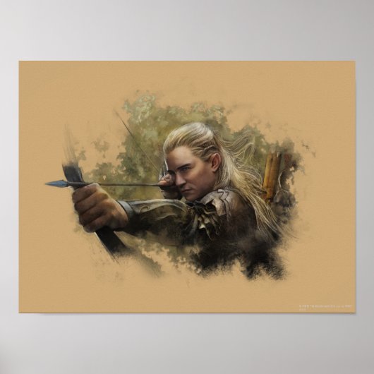 LEGOLAS GREENLEAF™ Sketch Poster (Vorne)