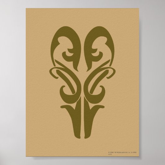 LEGOLAS GREENLEAF™ Symbol Poster (Vorne)