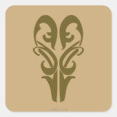 LEGOLAS GREENLEAF™ Symbol Quadratischer Aufkleber (Vorderseite)