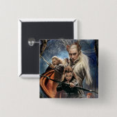 LEGOLAS GREENLEAF™, TAURIEL™ und Thranduil Button (Vorne & Hinten)