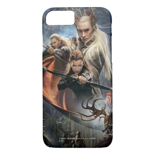 LEGOLAS GREENLEAF™, TAURIEL™ und Thranduil Case-Mate iPhone Hülle (Rückseite)