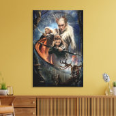 LEGOLAS GREENLEAF™, TAURIEL™ und Thranduil Leinwanddruck (Insitu (Wohnzimmer))