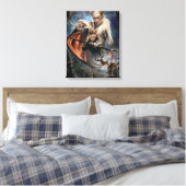 LEGOLAS GREENLEAF™, TAURIEL™ und Thranduil Leinwanddruck (Insitu (Schlafzimmer))