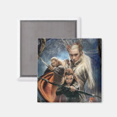 LEGOLAS GREENLEAF™, TAURIEL™ und Thranduil Magnet (Vorderseite/Rückseite)